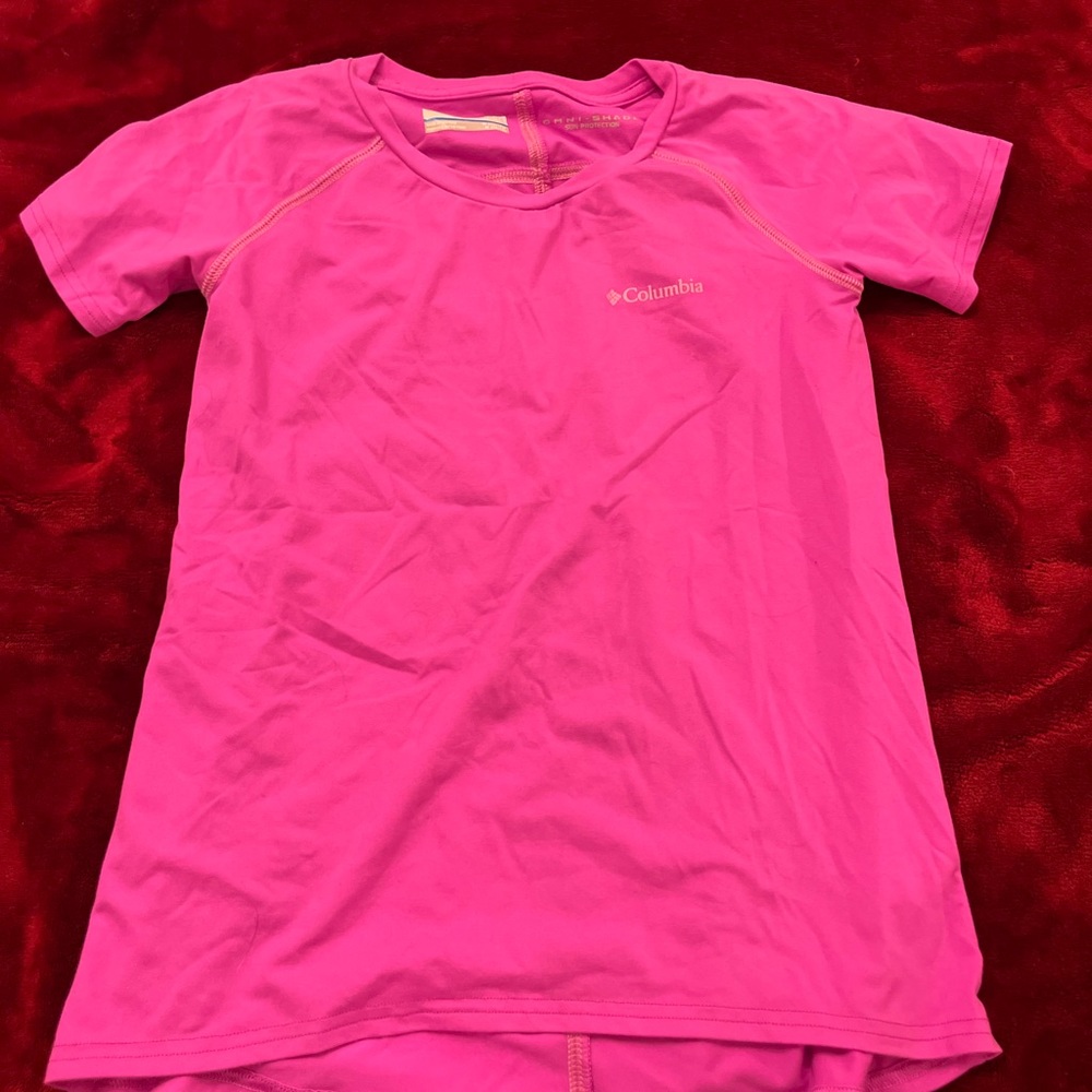Fuchsia Columbia Dri-Fit Top Girls 10-12 M